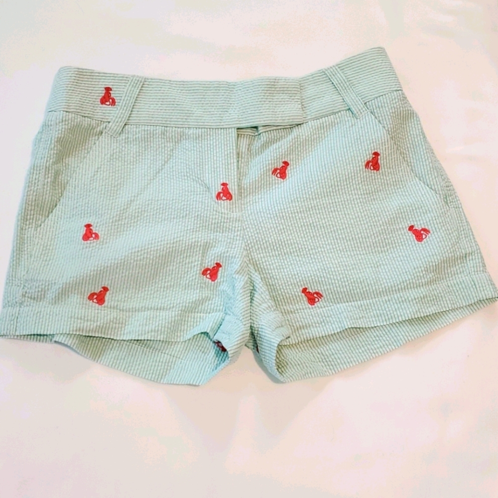 JCREW Seersucker Lobster Shorts 🦞
